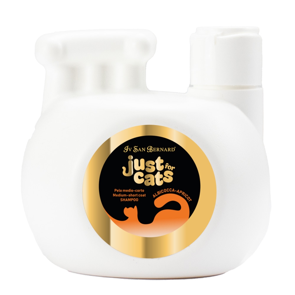 [SHAAL300] Just for Cats - Shampoo Albicocca Pelo Medio/Corto - 300 ml