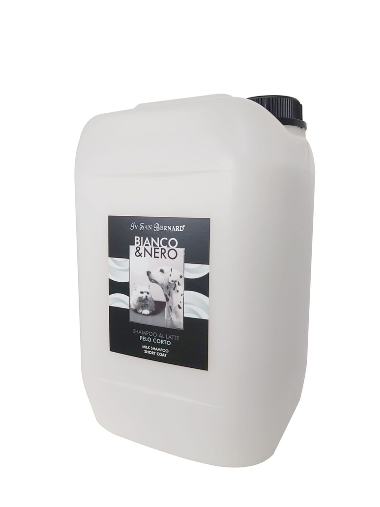 Bianco e Nero - Universal Milk Shampoo – Short Coat - 10 L