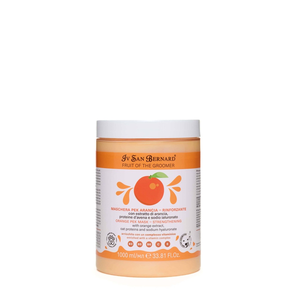 [FRUMASARA1000] Fruit of the Groomer - Orange Mask - 1 L