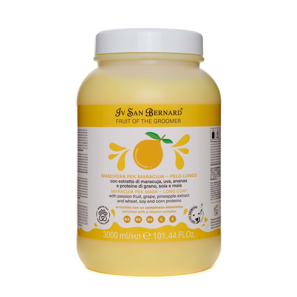 Fruit of the Groomer - Long Coat Maracuja Mask - 3 L