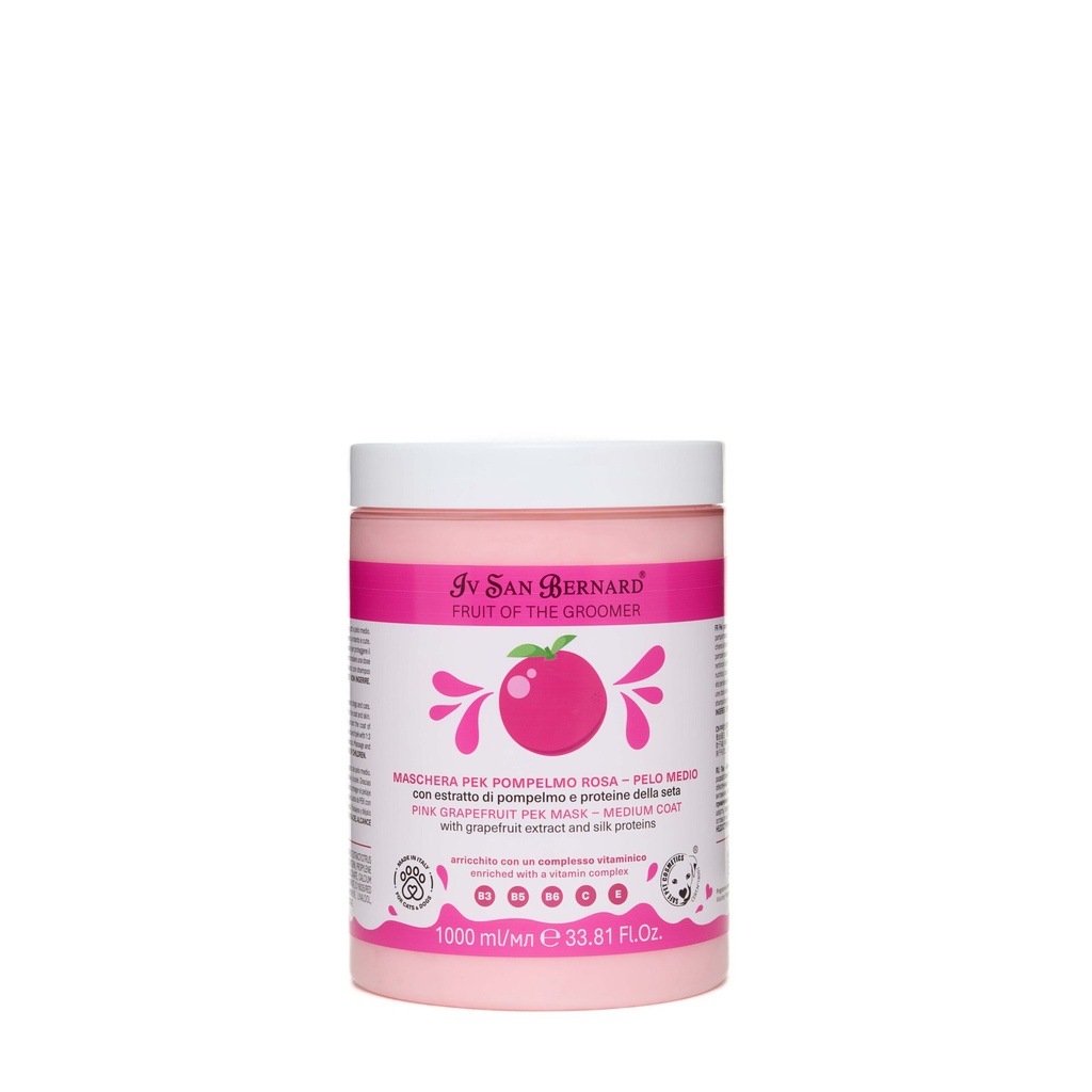 Fruit of the Groomer - Medium Coat Pink Grapefruit Mask - 1 L