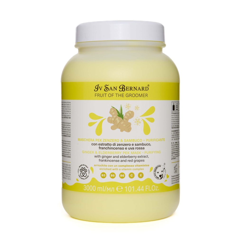 [FRUMASZEN3000] Fruit of the Groomer - Masque Gingembre et Sureau - 3 L