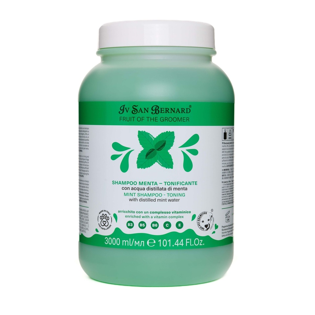 [FRUSHAMEN3000] Fruit of the Groomer - Minz-Shampoo - 3 L