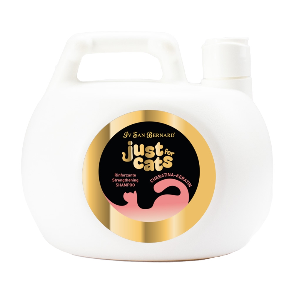 Just for Cats - Kräftigendes Keratin-Shampoo - 1 L