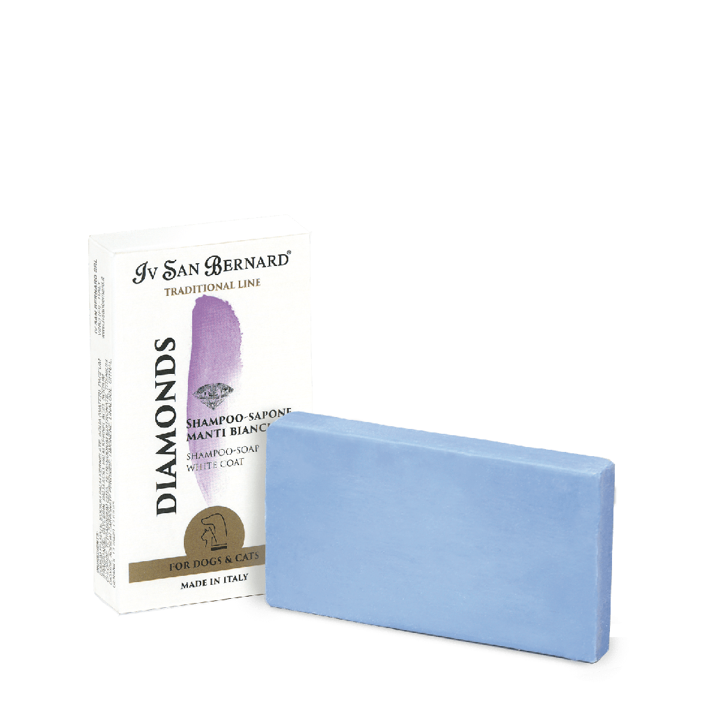 [NEWDIAMOND23] Traditional - Diamonds Seife/Shampoo – Weisses Fell - 75 g