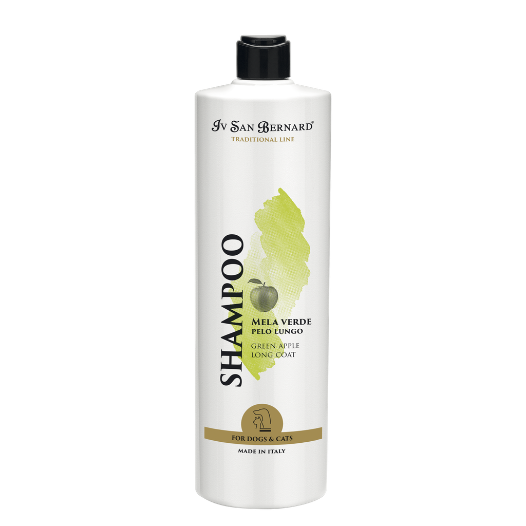 [NSHAM1000] Traditional - Shampoing Pomme Verte Poils Longs - 1 L