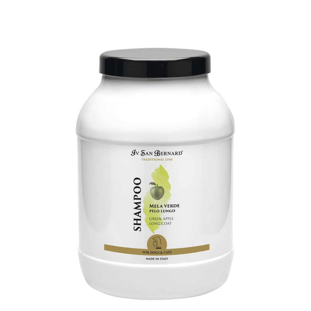 [SHAM3000] Traditional - Long Coat Green Apple Shampoo - 3 L
